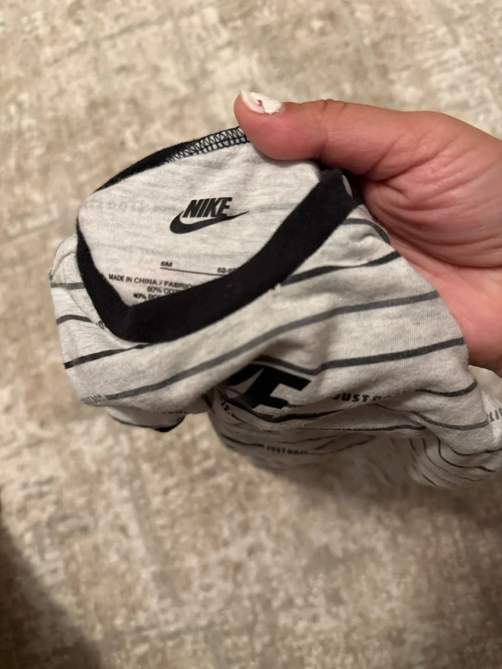 Nike small callout